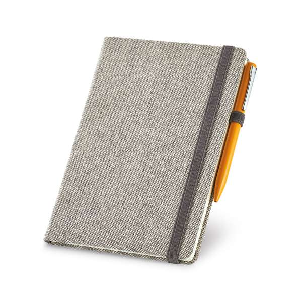 Caderno Capa Dura em Algodão